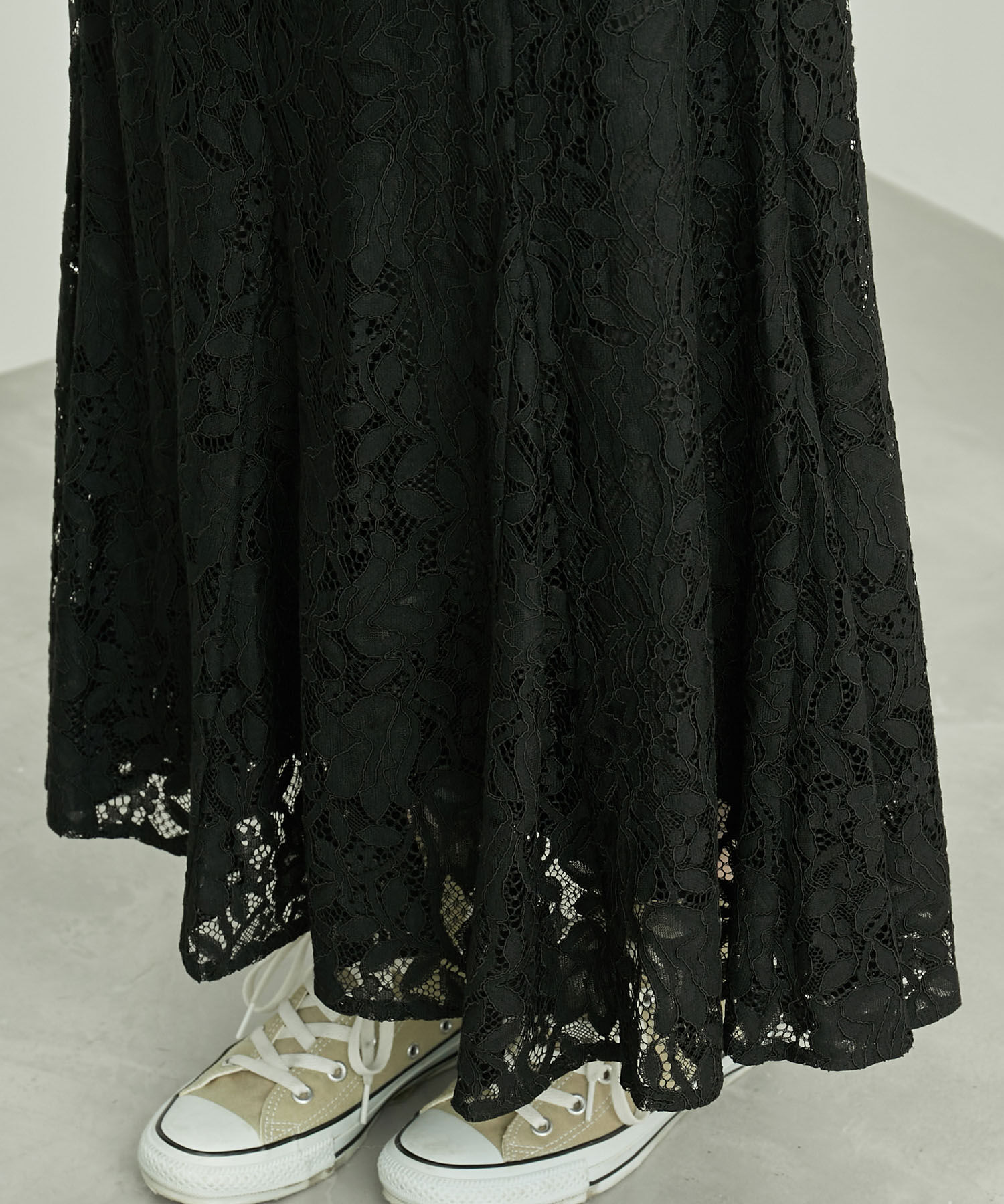 Rope&rsquo;Picnic「レースマーメイドスカート」|スカート|