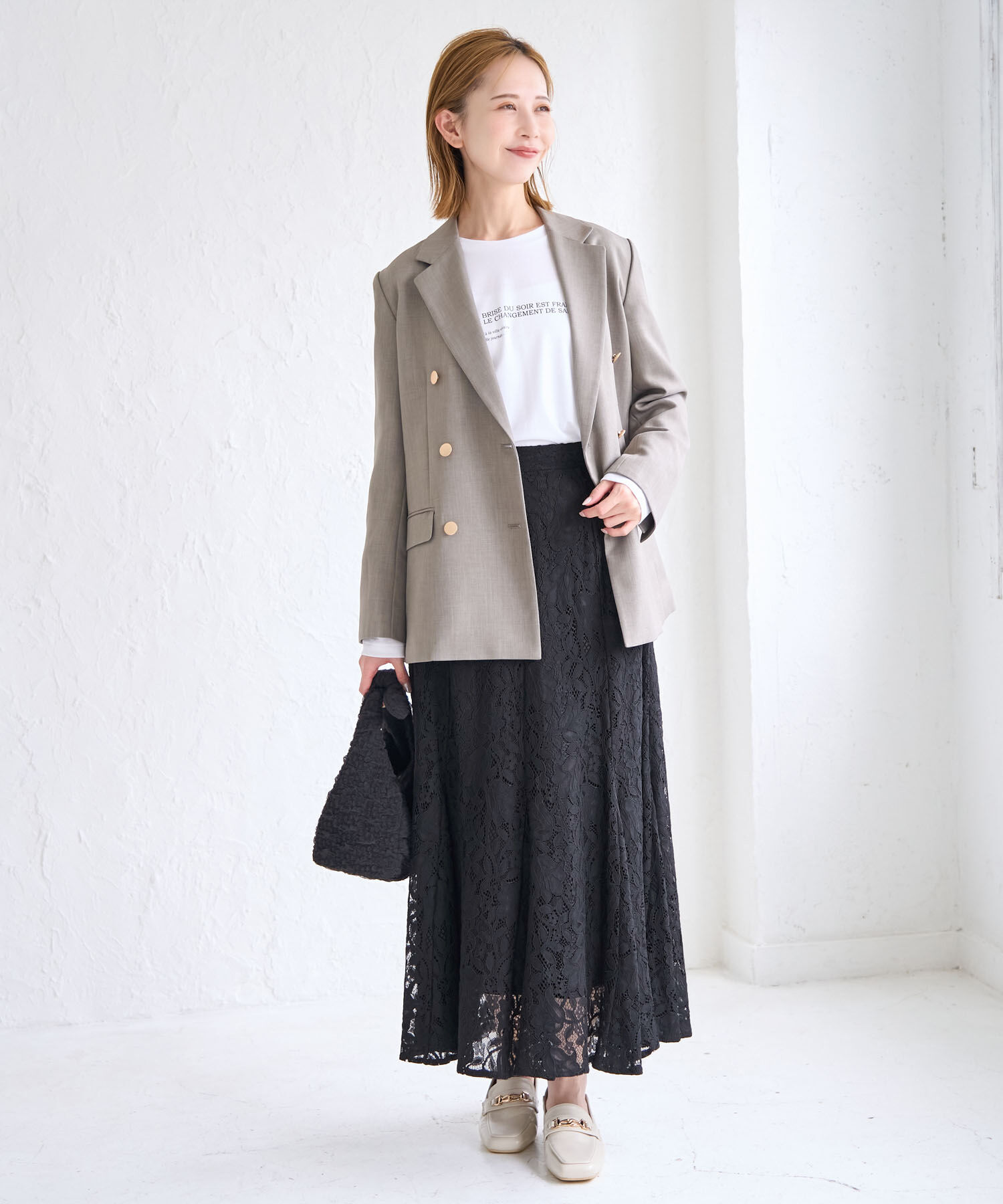 Rope&rsquo;Picnic「レースマーメイドスカート」|スカート|