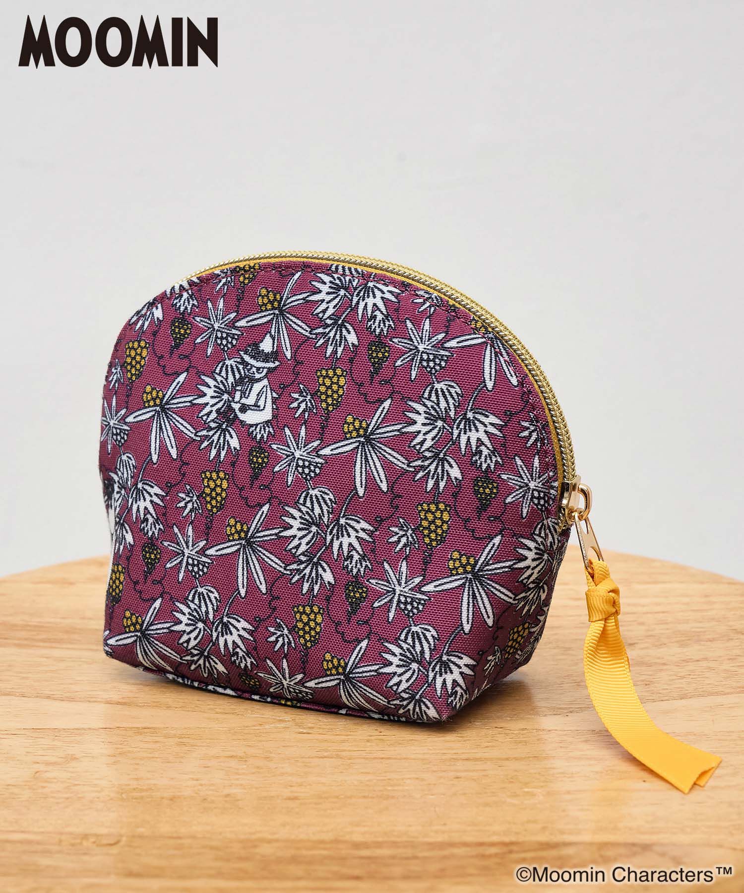 ROPE PICNIC PASSAGE「【MOOMIN &times;ROPE' PICNIC】ポーチ」|ポーチ|ワイン(66)