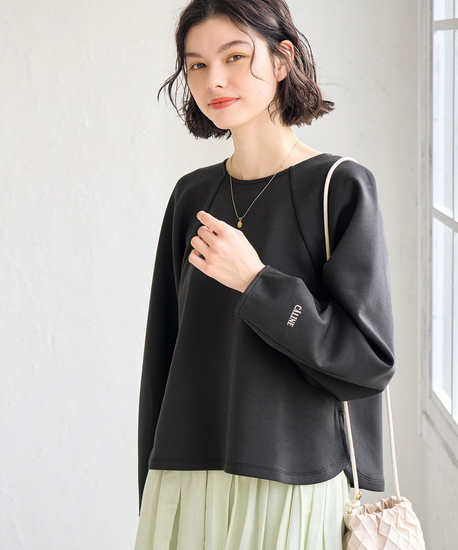 Rope&rsquo;Picnic「CALINE&times;ROPE' PICNIC/ダンボールカットトップス」|Tシャツ・カットソー|