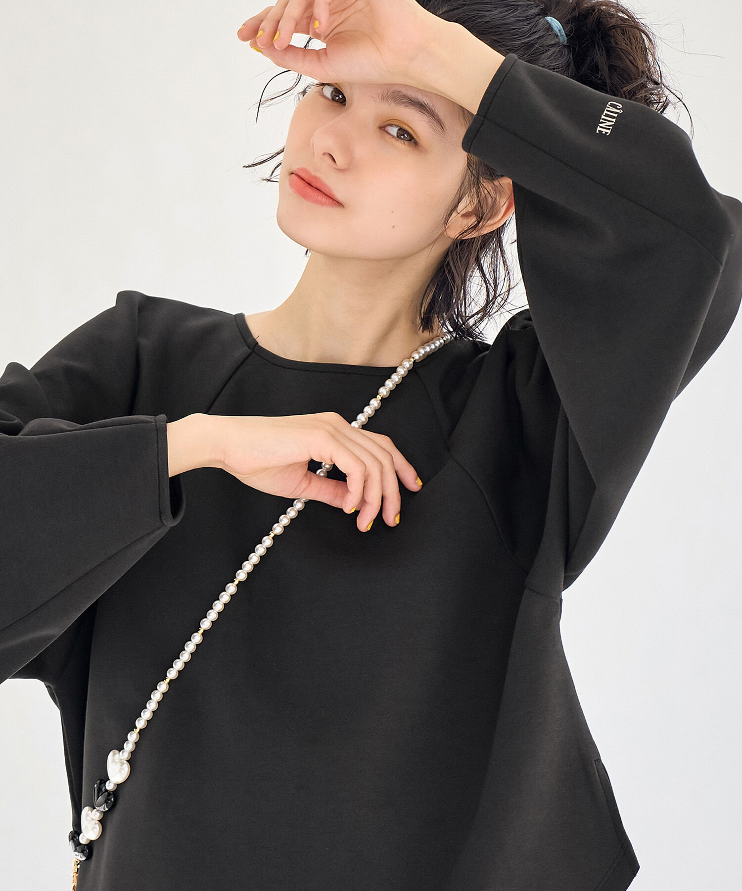 Rope&rsquo;Picnic「CALINE&times;ROPE' PICNIC/ダンボールカットトップス」|Tシャツ・カットソー|