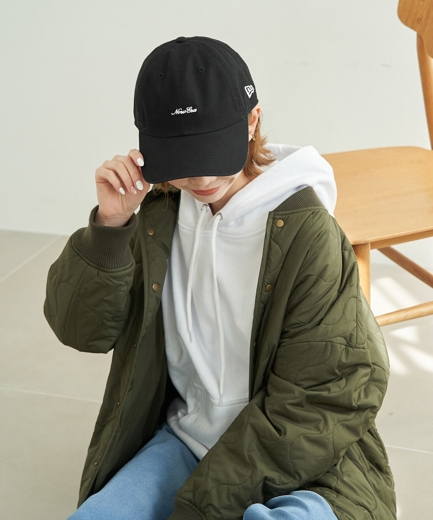 ROPE PICNIC PASSAGE「【NEWERA(R)/別注】 Casual Classic handwritten  logo cap」|キャップ・キャスケット|