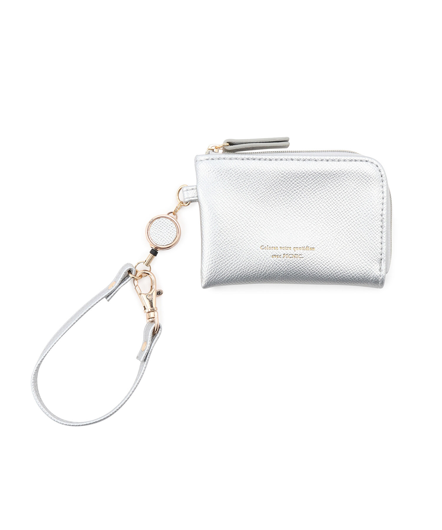 ROPE PICNIC PASSAGE「エンボスリール付きパスケース」|定期入れ|