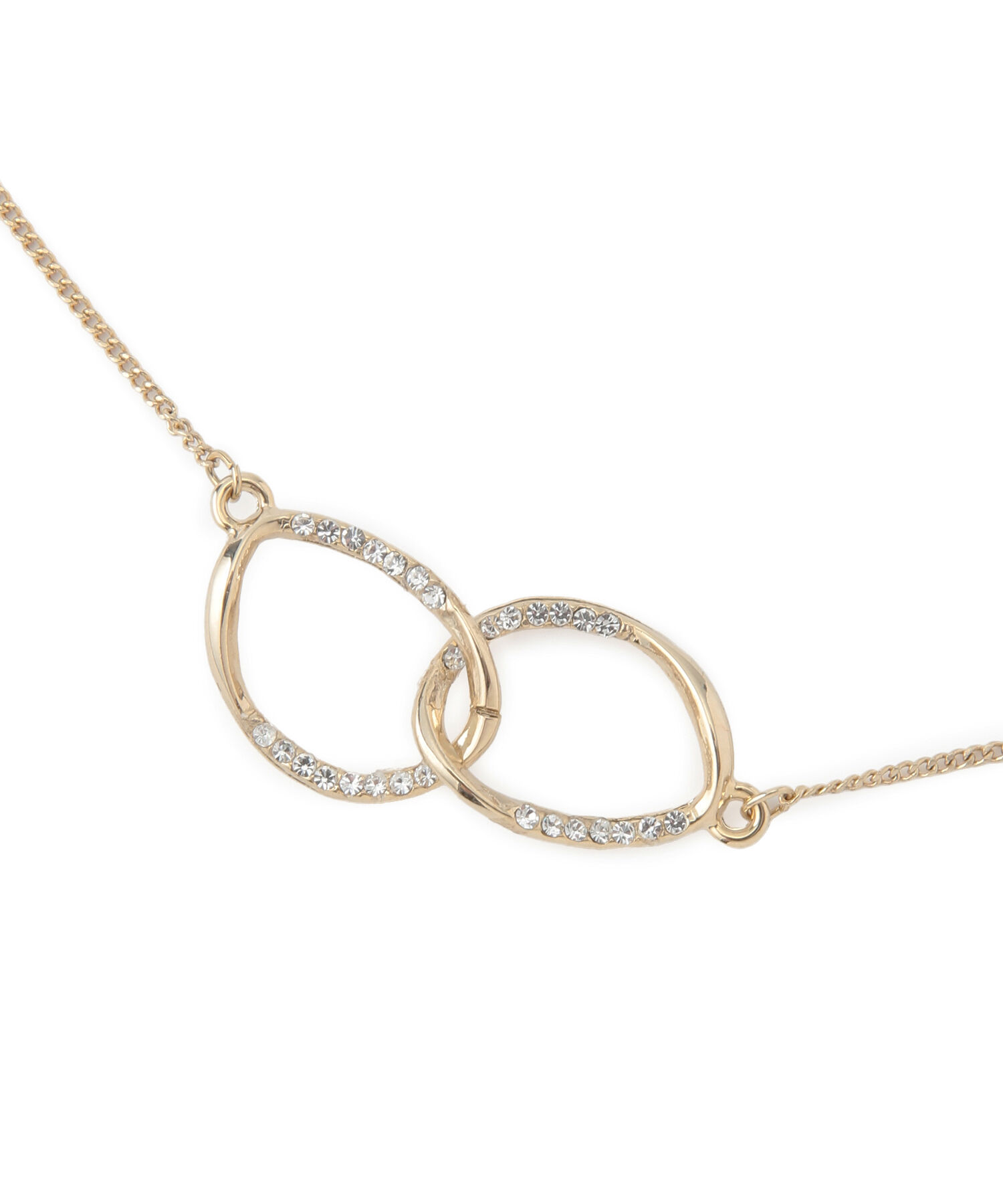 ROPE PICNIC PASSAGE「ダブルオーバルトップショートネックレス」|ネックレス|