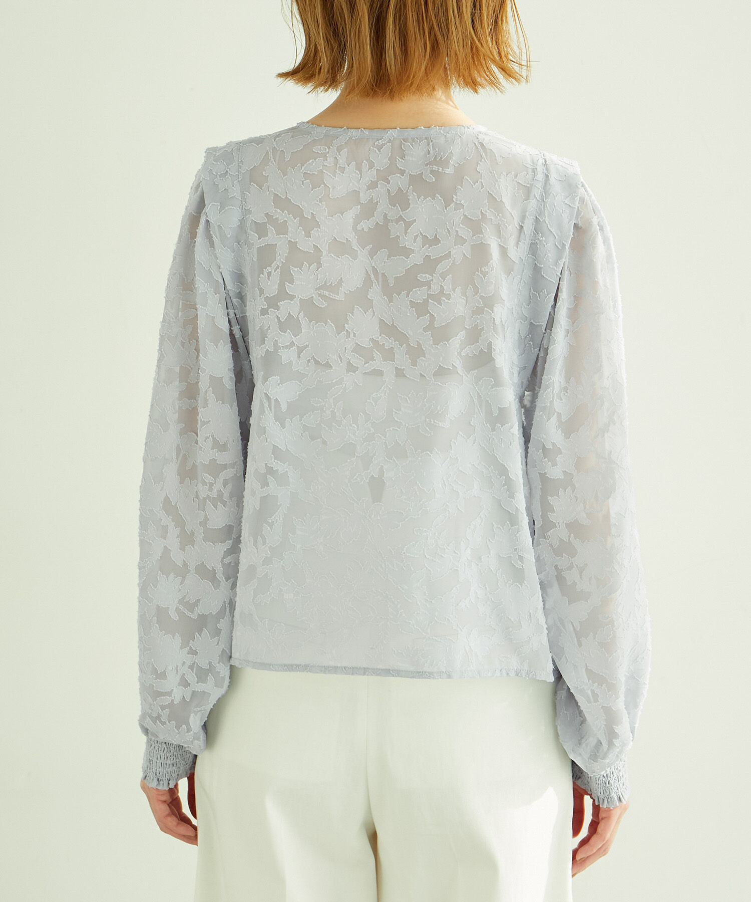 Rope&rsquo;Picnic「カットジャガード華やぎカーディガン」|カーディガン|