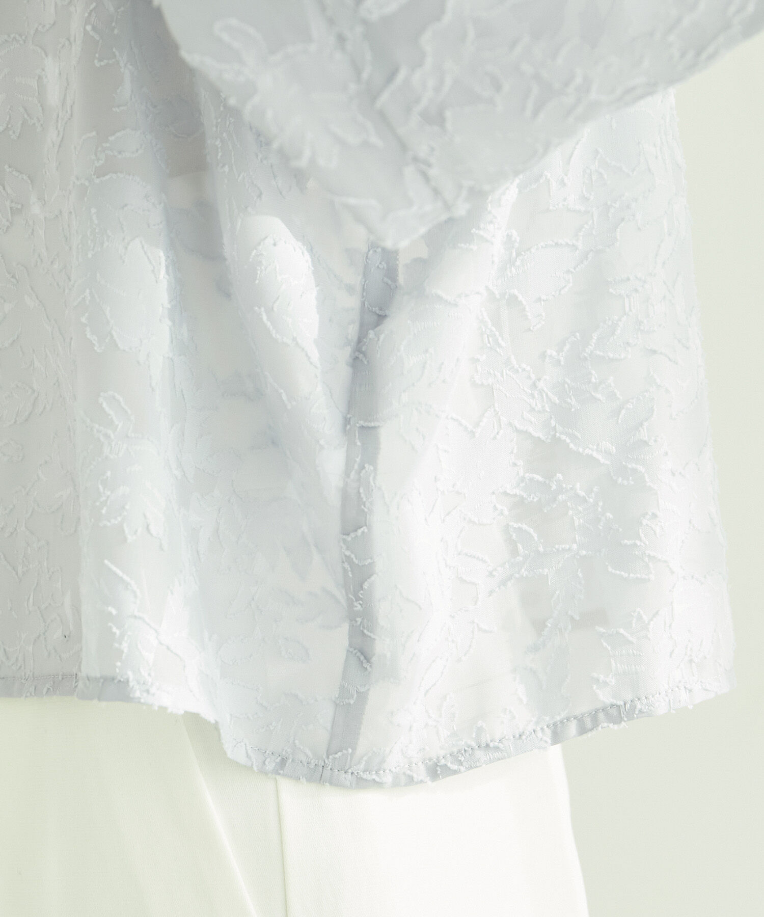 Rope&rsquo;Picnic「カットジャガード華やぎカーディガン」|カーディガン|