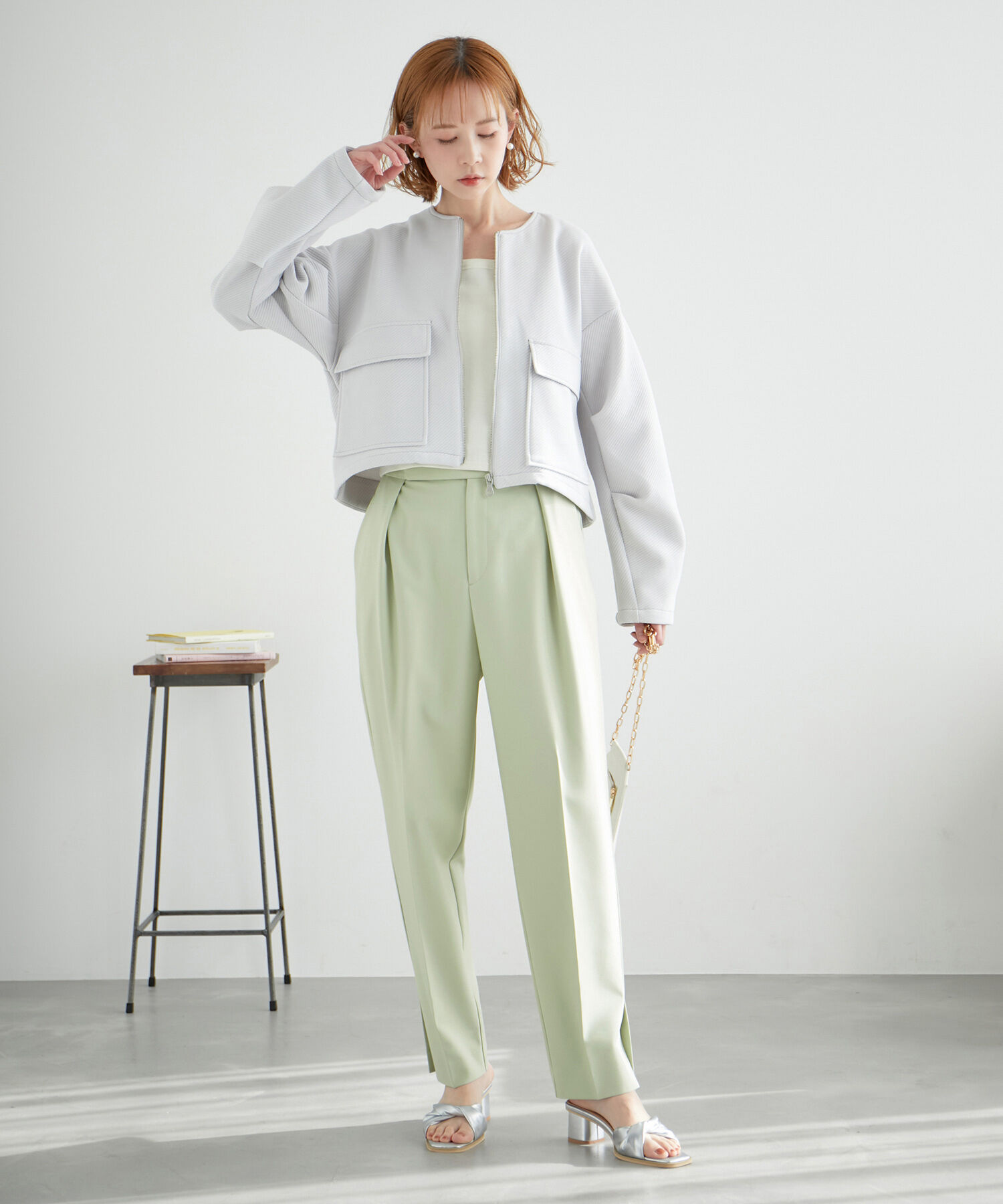 Rope&rsquo;Picnic「ハイウエストテーパードパンツ」|その他|