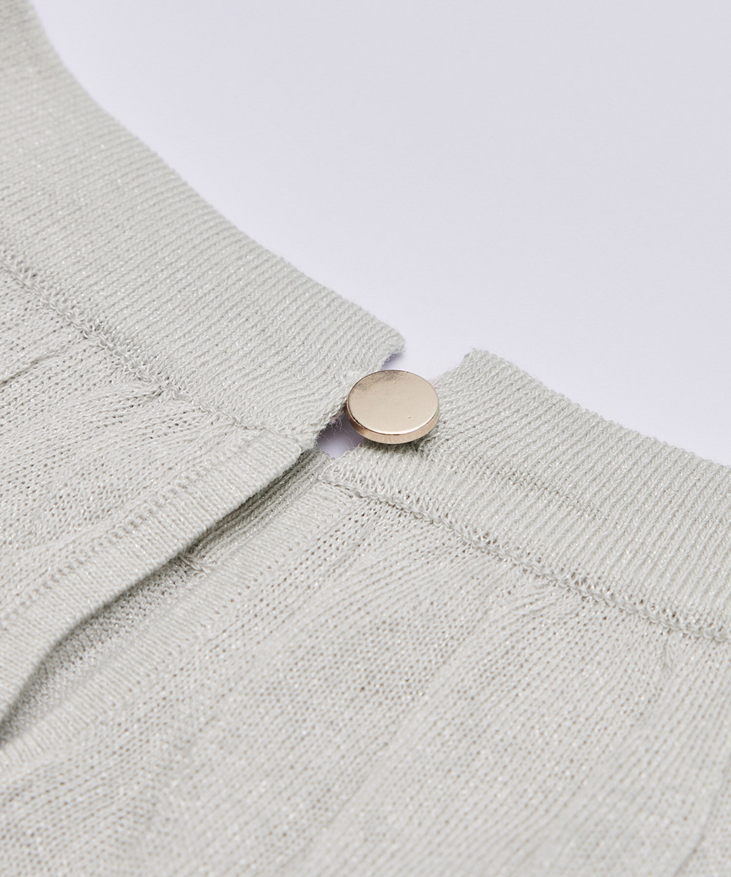 Rope&rsquo;Picnic「襟ギャザーシアーニットプルオーバー」|ニット・セーター|