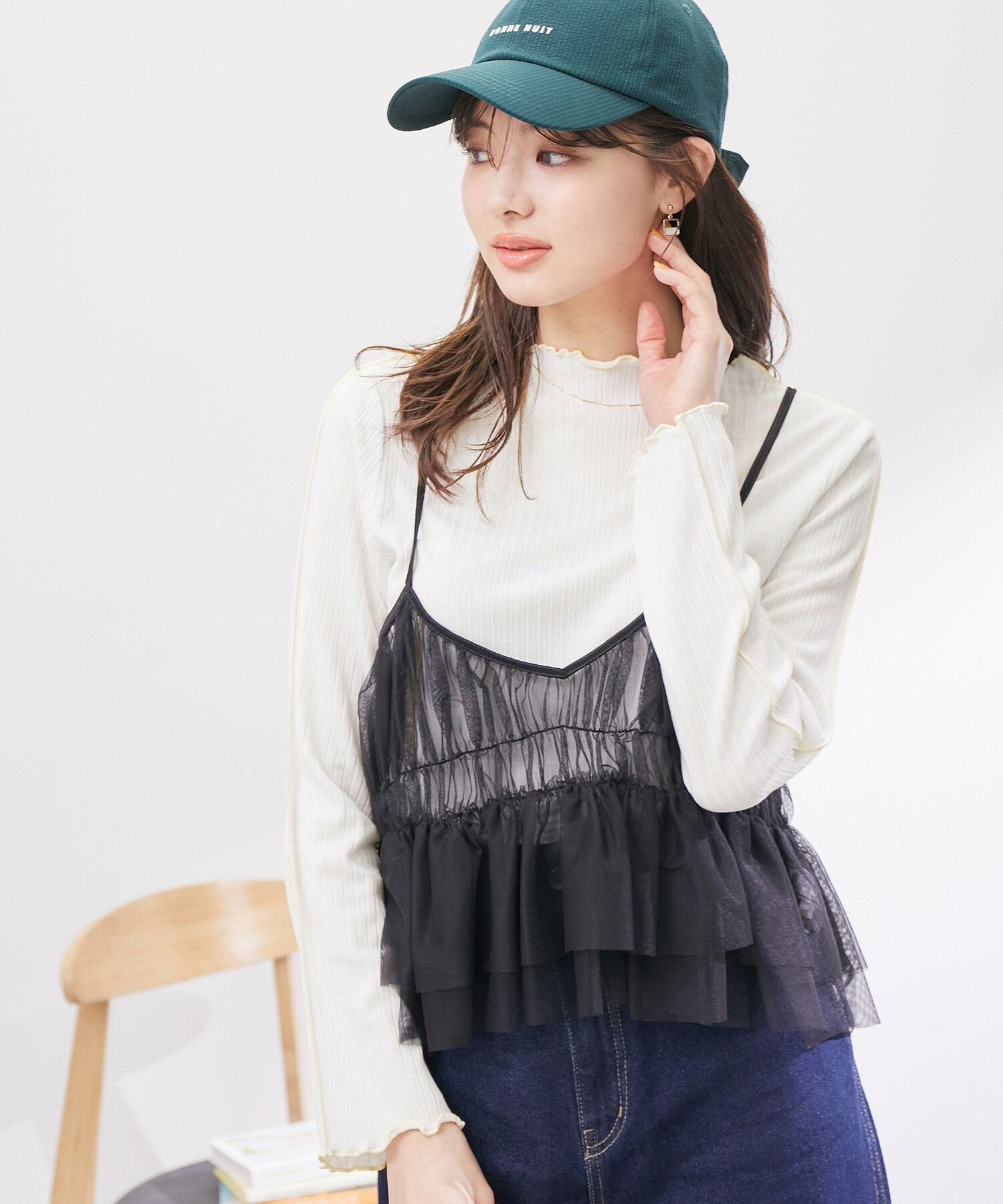 Rope&rsquo;Picnic「2WAY/リブメロウトップス」|Tシャツ・カットソー|