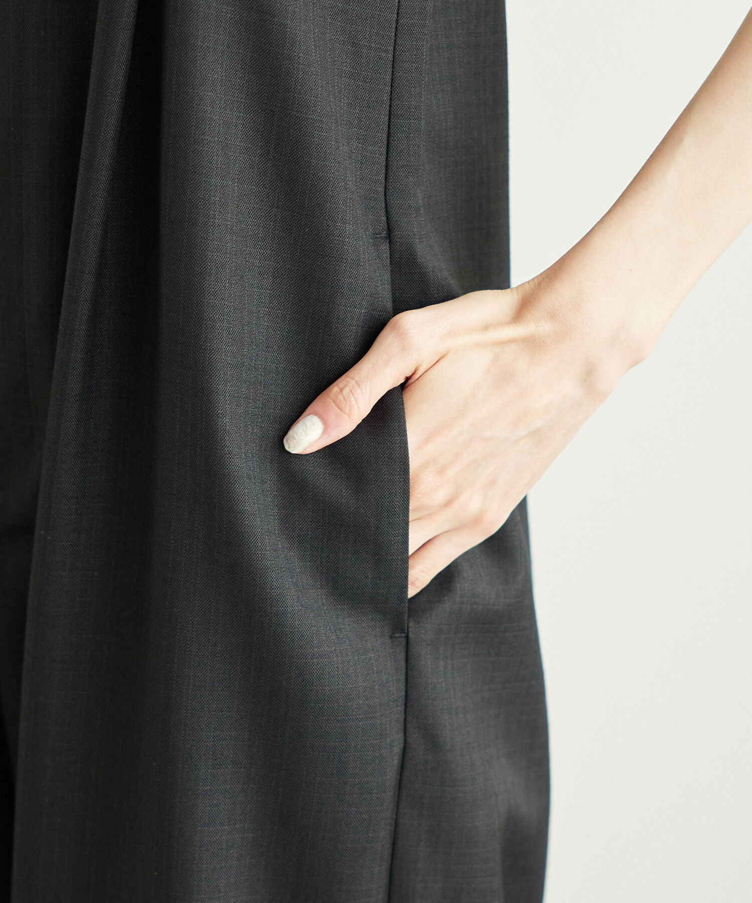 Rope&rsquo;Picnic「シャークスキンベアパンツ/セットアップ対応」|オールインワン|