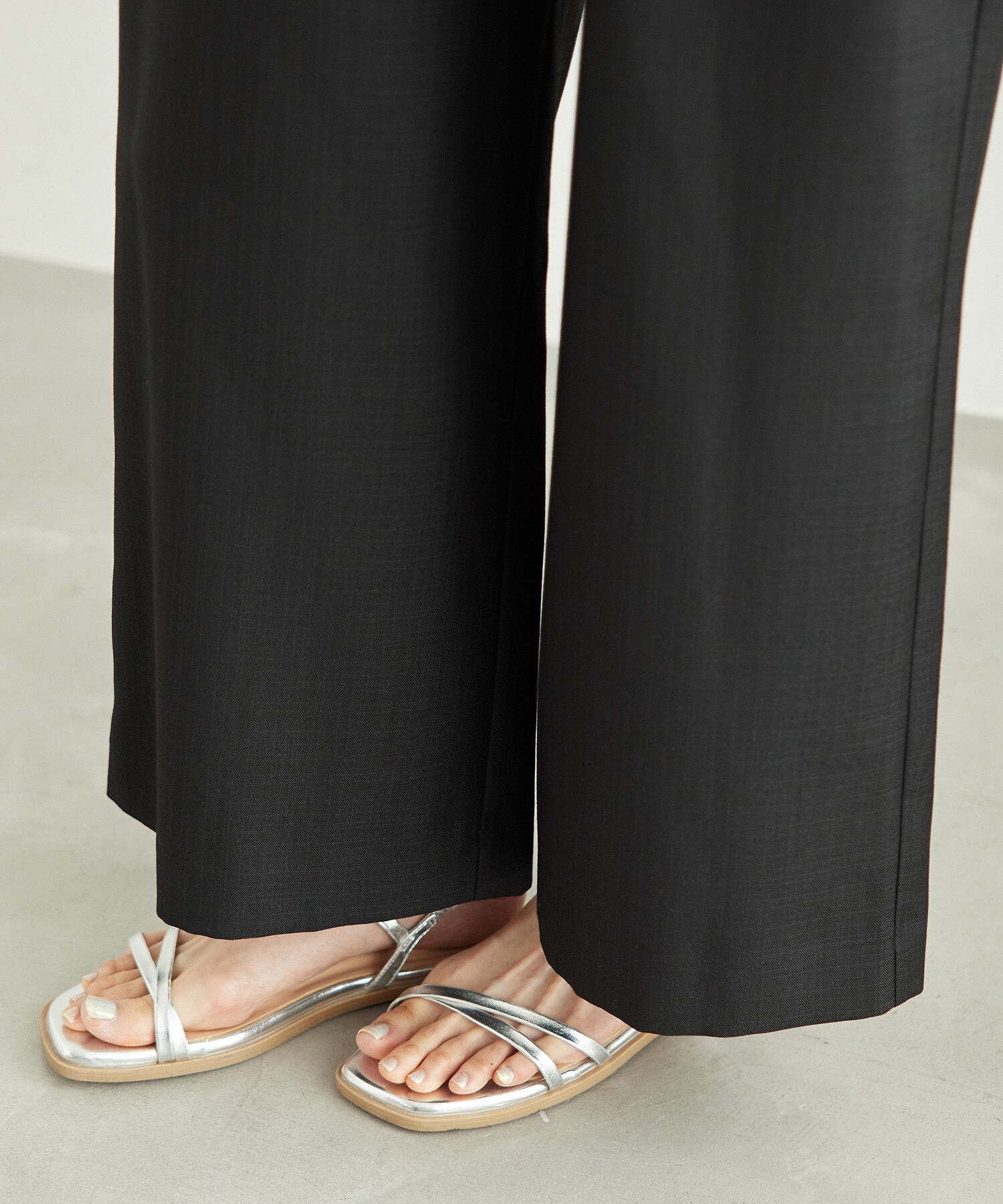 Rope&rsquo;Picnic「シャークスキンベアパンツ/セットアップ対応」|オールインワン|