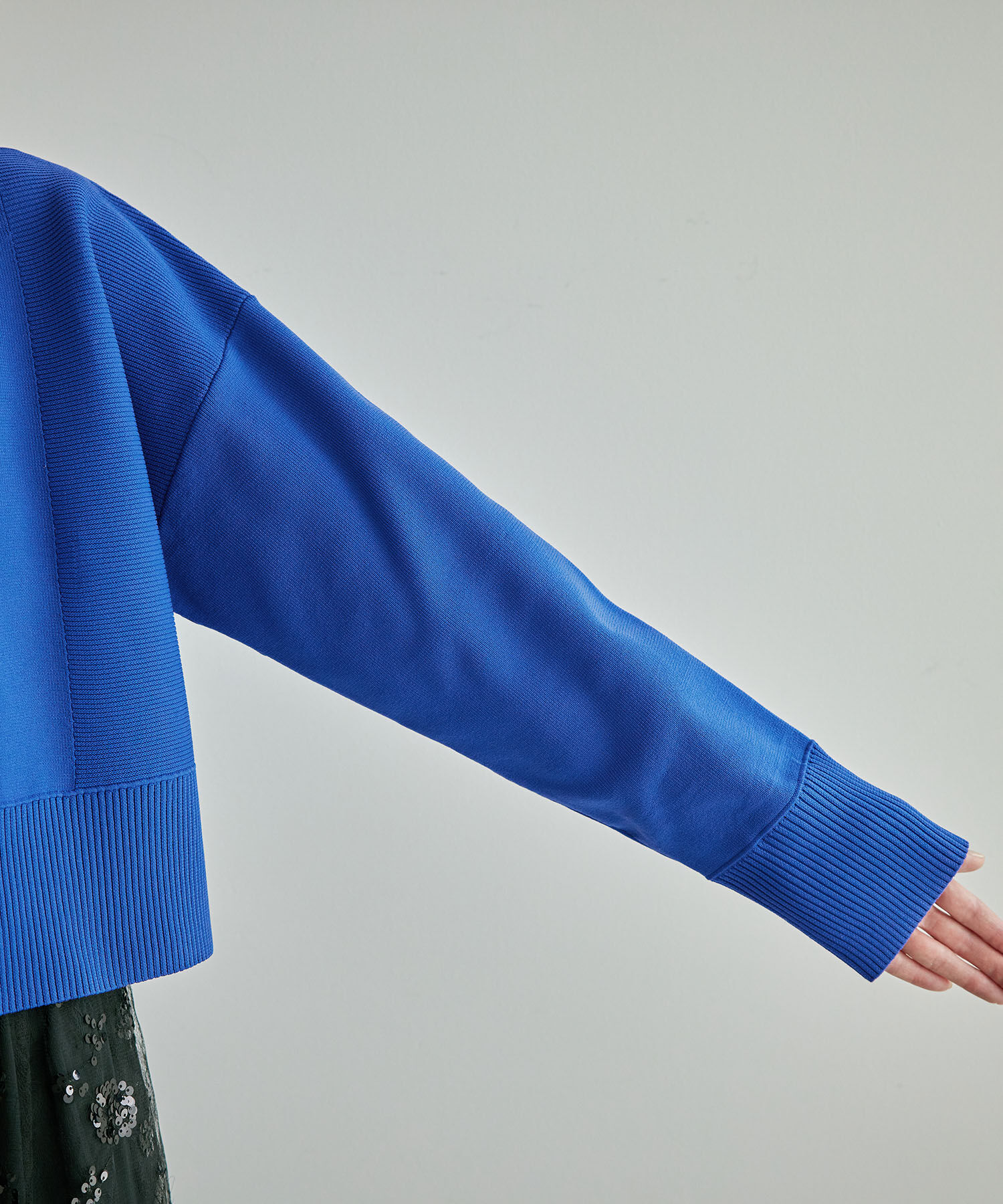 Rope&rsquo;Picnic「編み切り替えニットカーディガン」|カーディガン|