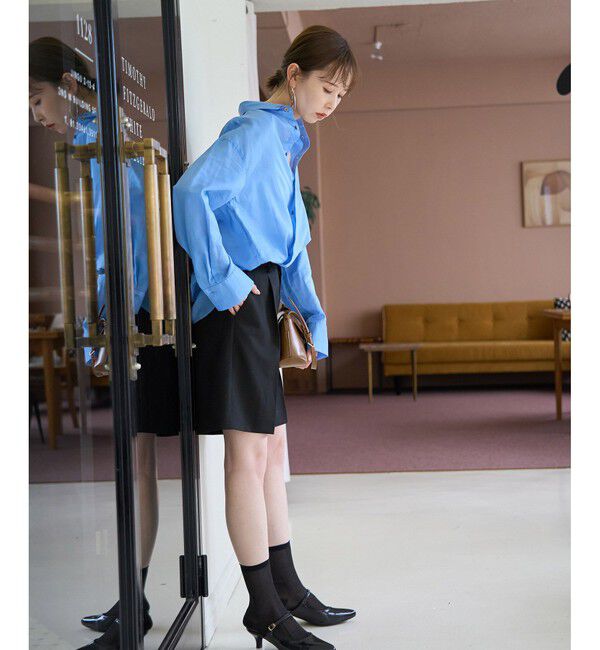 Rope&rsquo;Picnic「ハーフタックパンツ」|チノ|