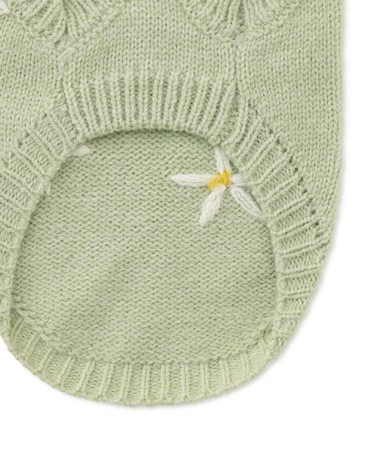 ROPE PICNIC PASSAGE「【DOG】フラワーモチーフニット」|その他|