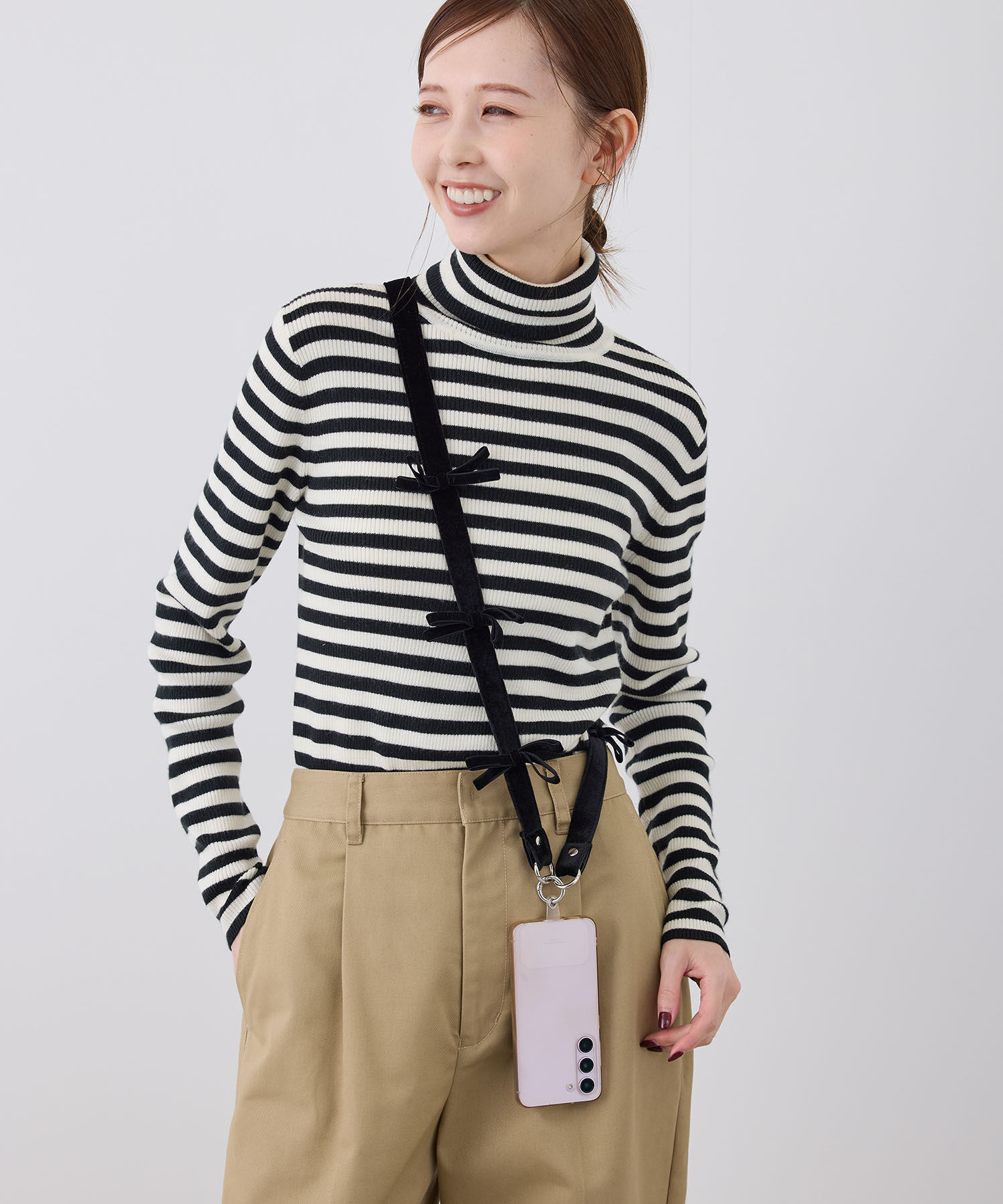 ROPE PICNIC PASSAGE「ベロアリボンショルダーストラップ」|その他|