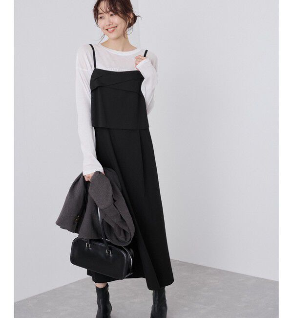 Rope&rsquo;Picnic「セットアップ風キャミワンピース」|ワンピース|クロメイン