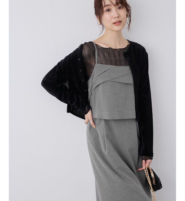 Rope&rsquo;Picnic「セットアップ風キャミワンピース」|ワンピース|