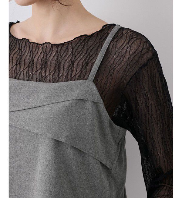 Rope&rsquo;Picnic「セットアップ風キャミワンピース」|ワンピース|