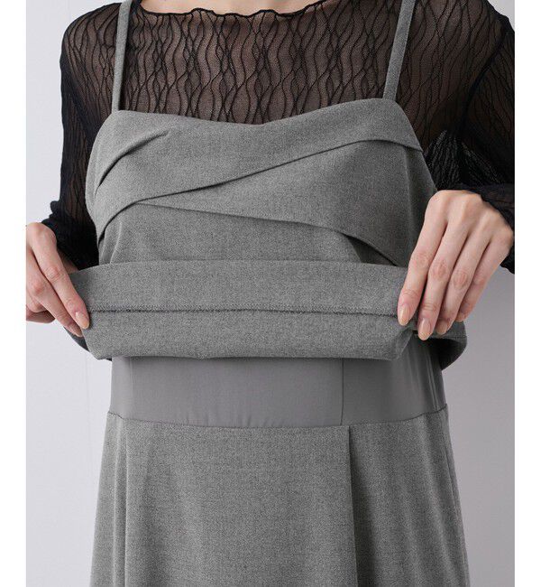 Rope&rsquo;Picnic「セットアップ風キャミワンピース」|ワンピース|