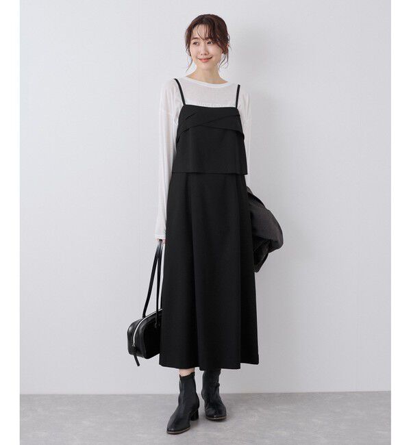 Rope&rsquo;Picnic「セットアップ風キャミワンピース」|ワンピース|