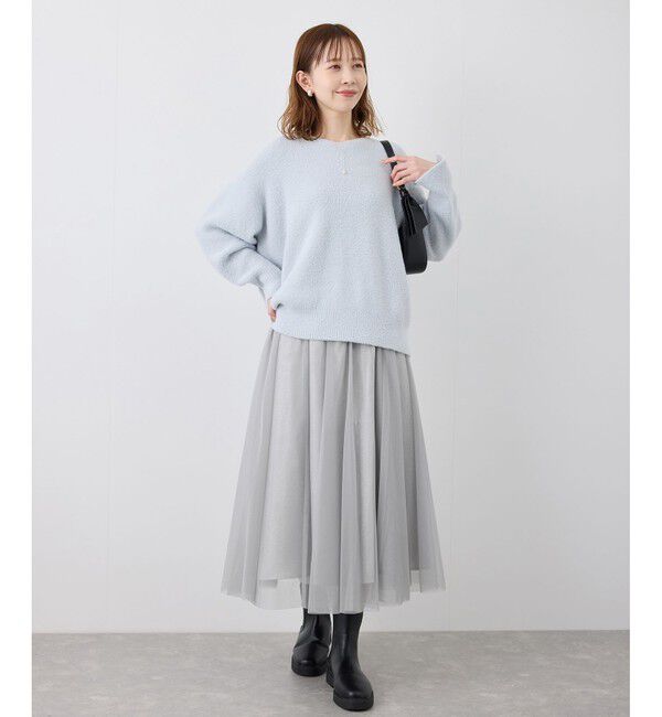 Rope&rsquo;Picnic「キラキラチュールスカート」|スカート|