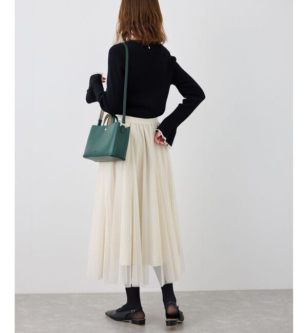 Rope&rsquo;Picnic「キラキラチュールスカート」|スカート|