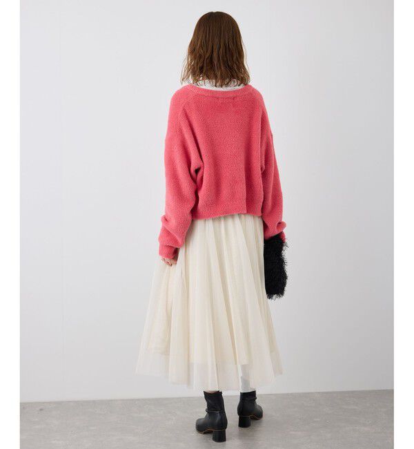 Rope&rsquo;Picnic「キラキラチュールスカート」|スカート|