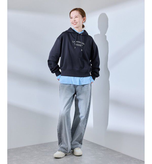 Rope&rsquo;Picnic「アソートロゴ刺繍裏毛フーディー」|パーカー|