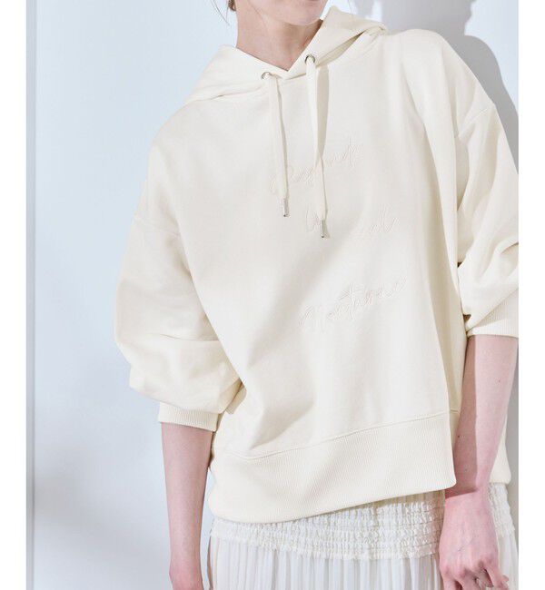 Rope&rsquo;Picnic「アソートロゴ刺繍裏毛フーディー」|パーカー|オフサブ