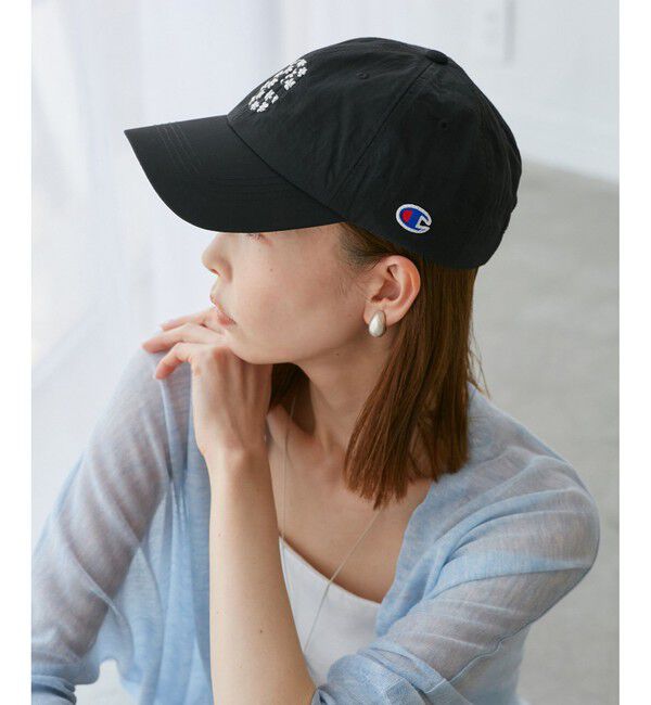 ROPE PICNIC PASSAGE「【Champion/チャンピオン別注】フラワーロゴローキャップ/リンクコーデ」|キャップ・キャスケット|クロメイン
