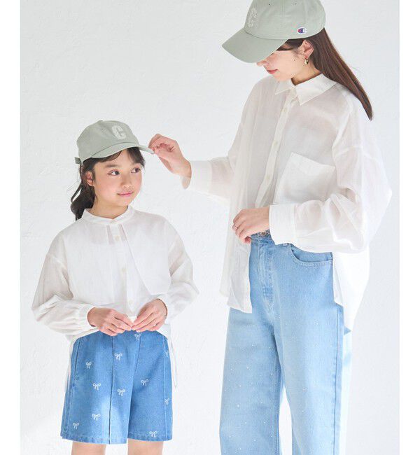 ROPE PICNIC PASSAGE「【Champion/チャンピオン別注】フラワーロゴローキャップ/リンクコーデ」|キャップ・キャスケット|