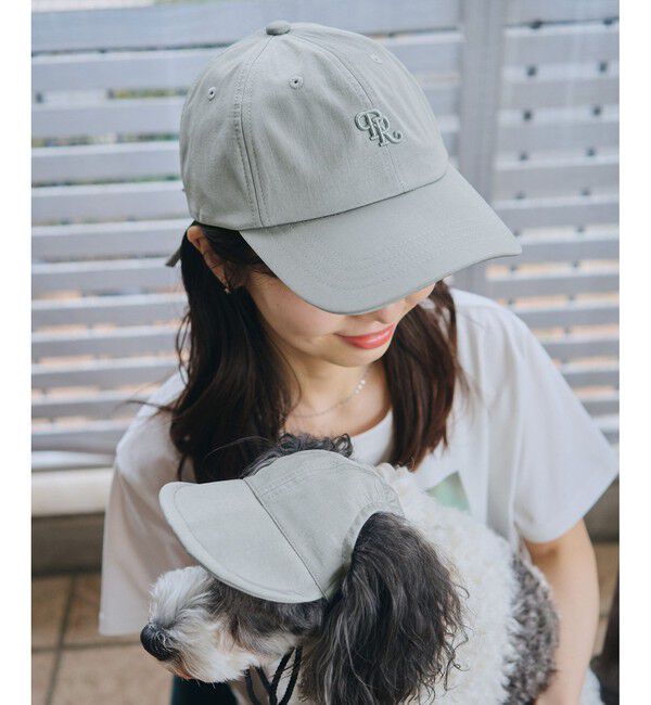 ROPE PICNIC PASSAGE「シャイニーバックリボンキャップ/リンクコーデ」|キャップ・キャスケット|ブルー系(45)