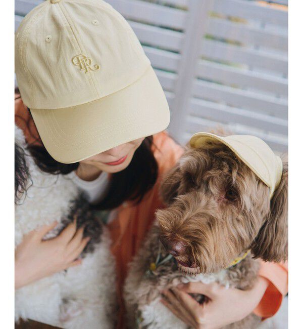 ROPE PICNIC PASSAGE「シャイニーバックリボンキャップ/リンクコーデ」|キャップ・キャスケット|クリーム(83)