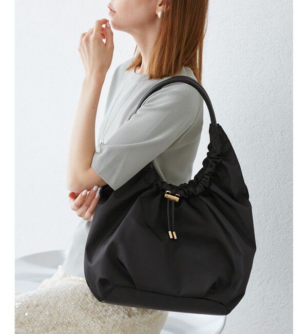 ROPE PICNIC PASSAGE「【撥水加工】ドロストリングギャザートートバッグ」|トートバッグ|クロメイン