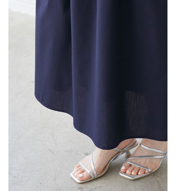 Rope&rsquo;Picnic「【UVカット・接触冷感・イージーケア】スキッパーシャツワンピース」|ワンピース|