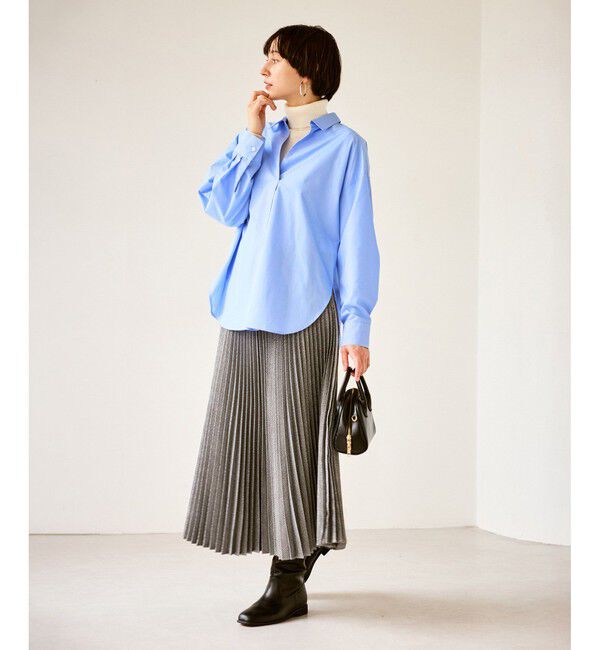 Rope&rsquo;Picnic「スキッパーシャツ/UVカット・イージーケア」|シャツ・ブラウス|