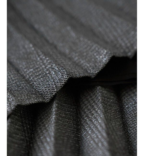 Rope&rsquo;Picnic「ラメチェックプリーツスカート/着丈が選べる」|スカート|