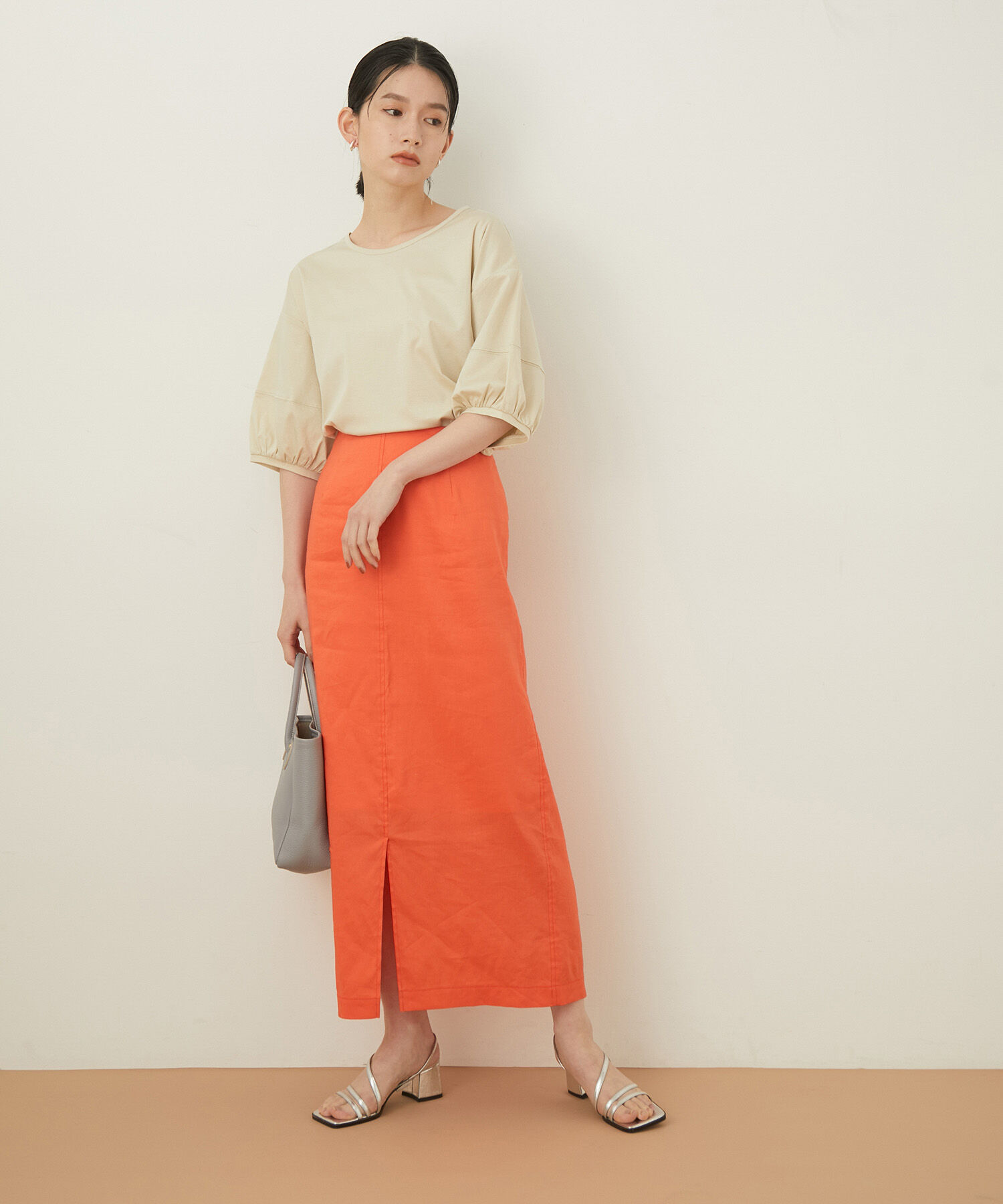 ADAM ET ROPE'「アシンメトリーラインサンダル」|サンダル|