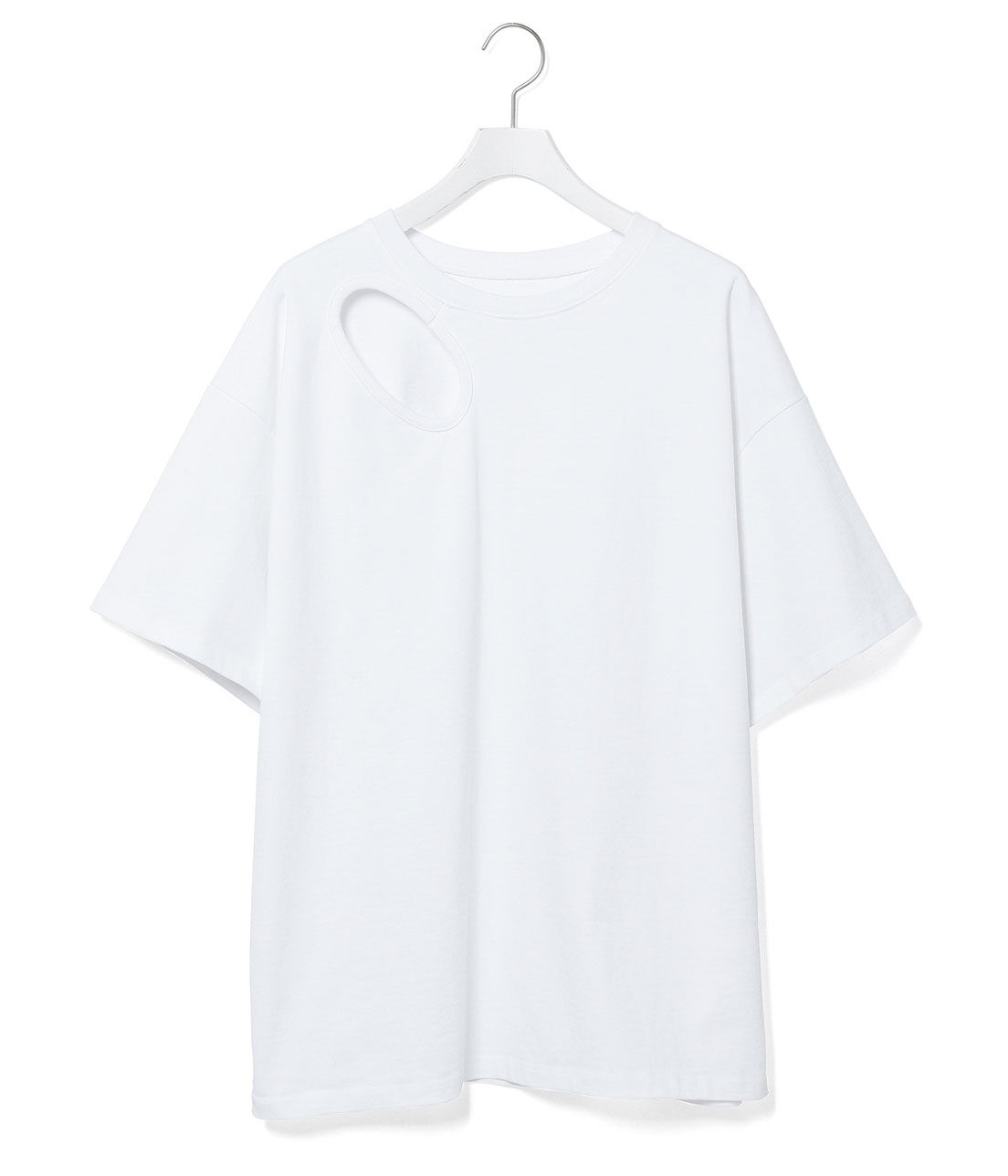 ADAM ET ROPE'「【Near by me】Simple point t-shirt」|Tシャツ・カットソー|