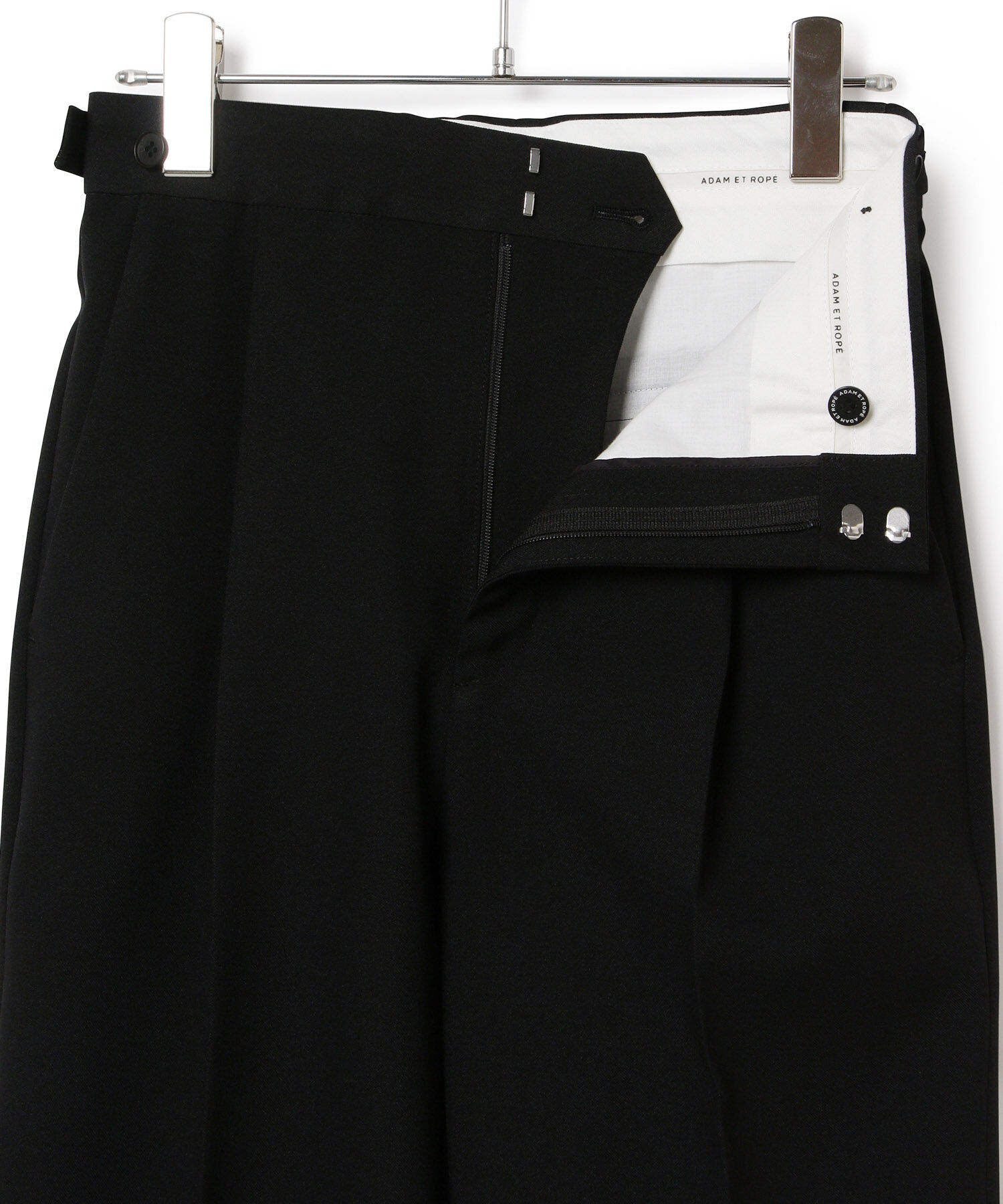 ADAM ET ROPE'「【サステナブル】スリムスラックス」|スラックス|