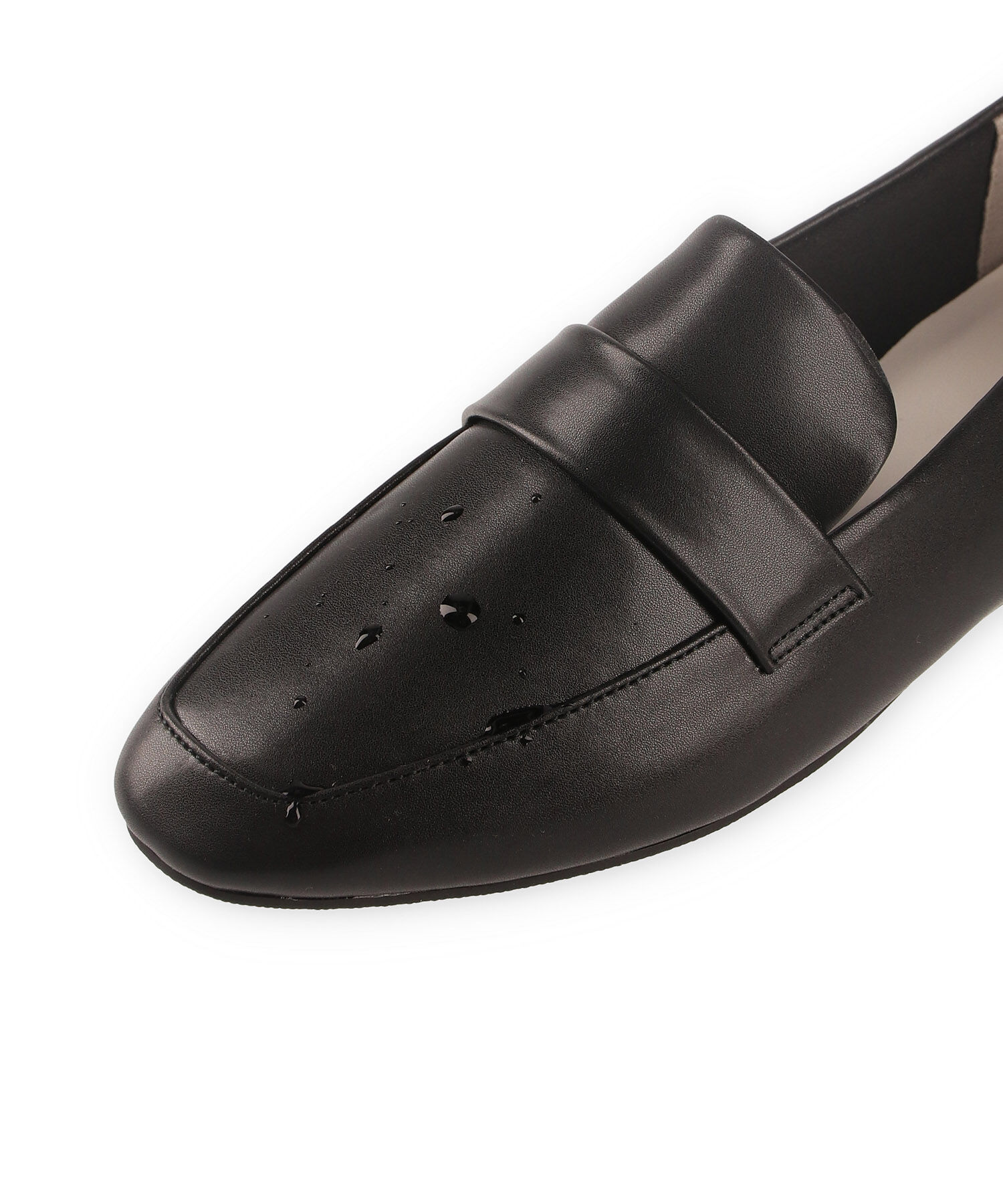 ADAM ET ROPE'「【晴雨兼用】ポーチ付きレインローファー」|レインシューズ|