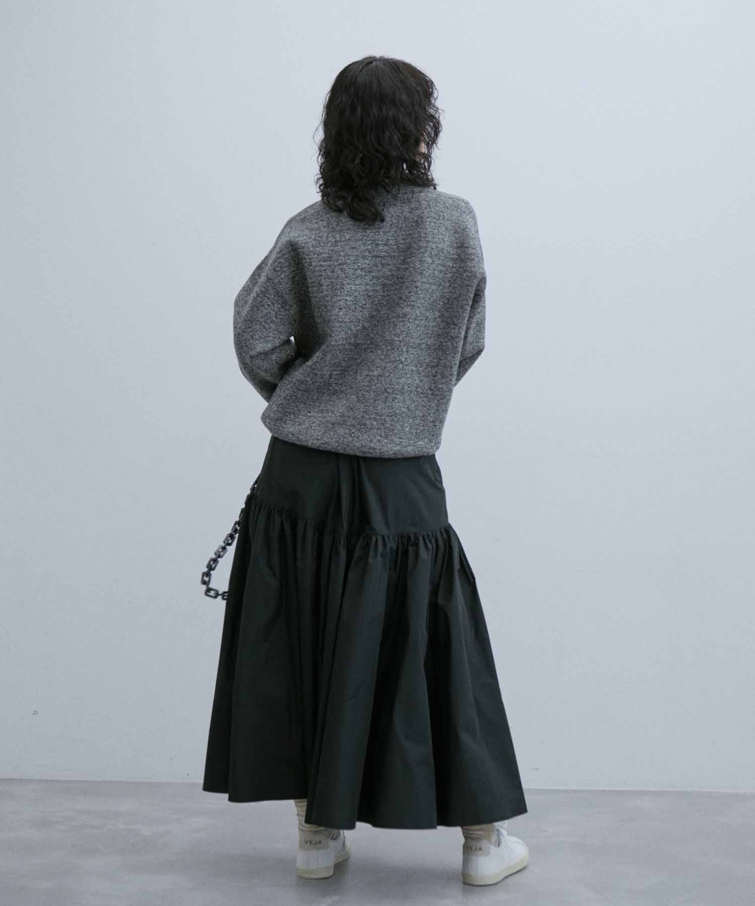 ADAM ET ROPE'「《ドラマ着用》杢スウェット クルーネック ニットプルオーバー/ヘビーウエイト/ユニセックス」|ニット・セーター|