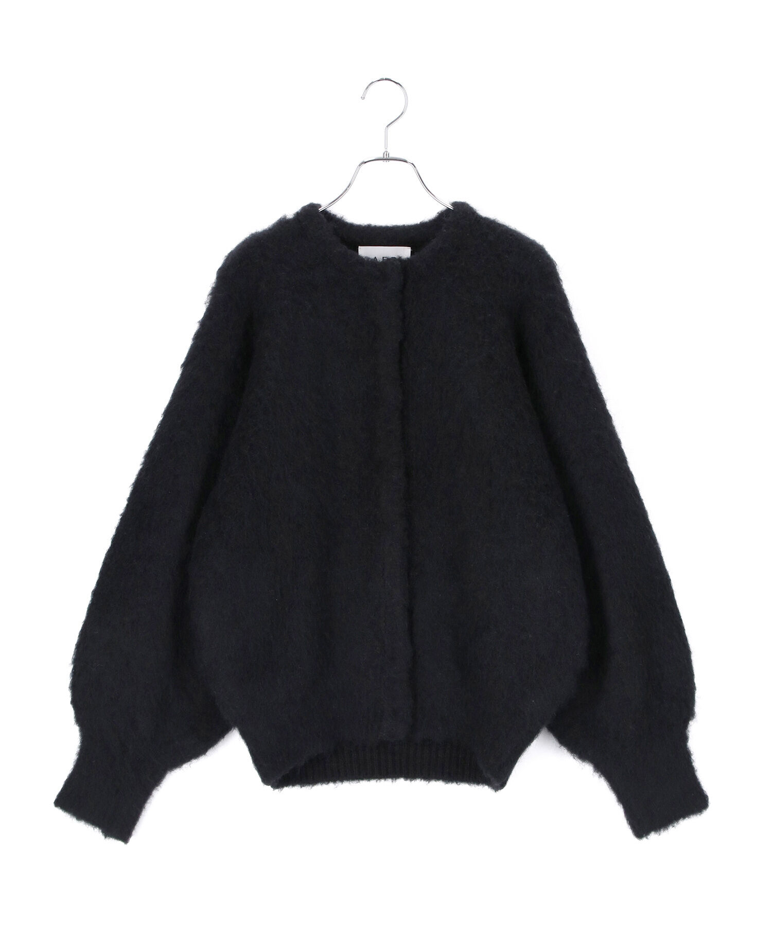 ADAM ET ROPE'「【WEB限定(一部店舗展開あり)】ファーニットミドルカーディガン」|カーディガン|