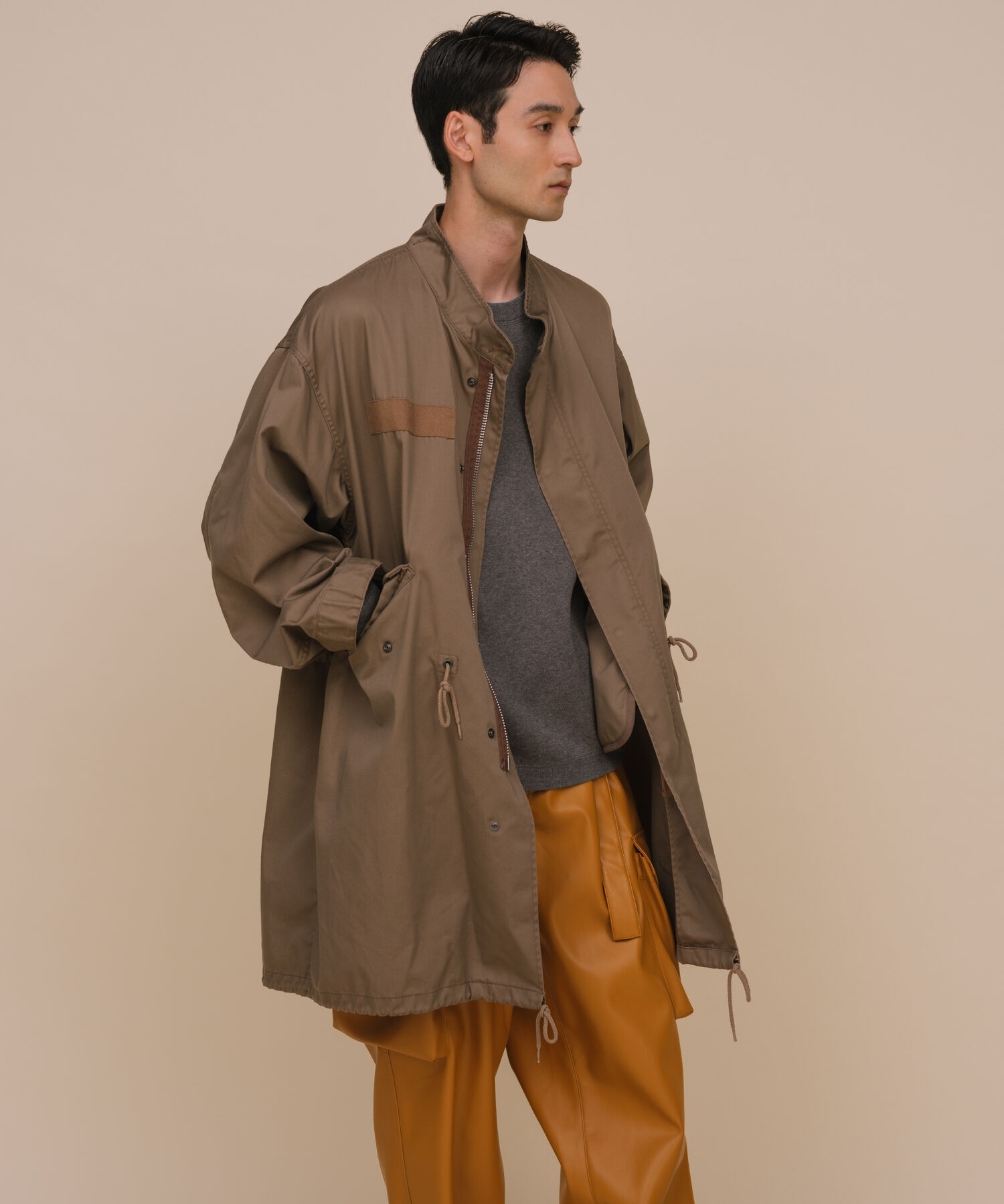 ADAM ET ROPE'「《2点セット》M-65 ビッグシルエット モッズコート / コート＆中綿ライナーセット / ライナー取り外し可能 」|その他|