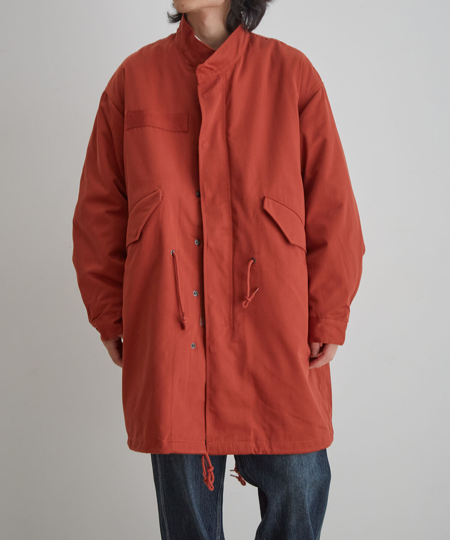 ADAM ET ROPE'「《2点セット》M-65 ビッグシルエット モッズコート / コート＆中綿ライナーセット / ライナー取り外し可能 」|その他|