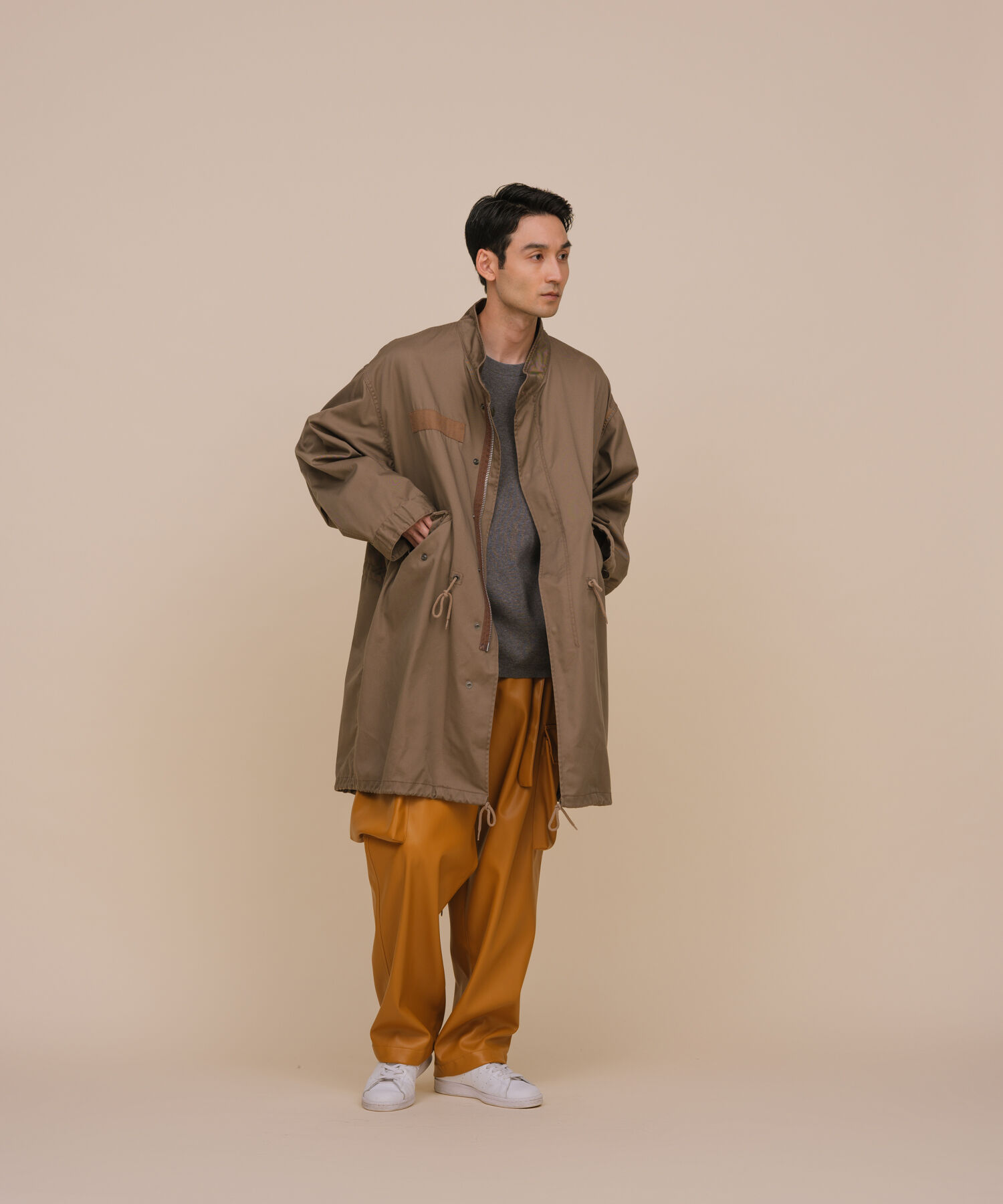 ADAM ET ROPE'「《2点セット》M-65 ビッグシルエット モッズコート / コート＆中綿ライナーセット / ライナー取り外し可能 」|その他|