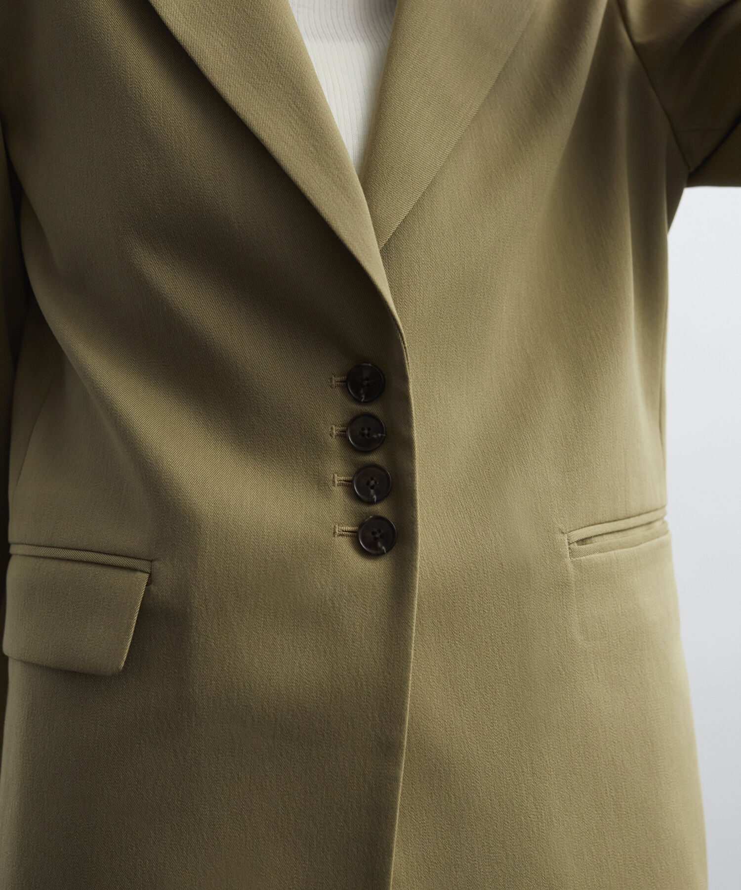 ADAM ET ROPE'「【サステナブル】クラウドボタンテーラードジャケット」|テーラードジャケット|