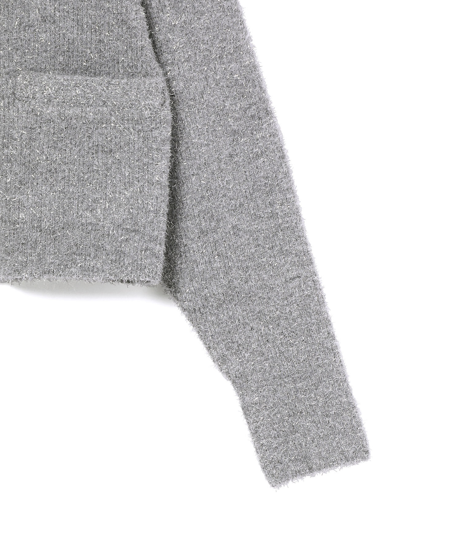 ADAM ET ROPE'「【WEB限定・新色追加】ラメニットカーディガン」|カーディガン|