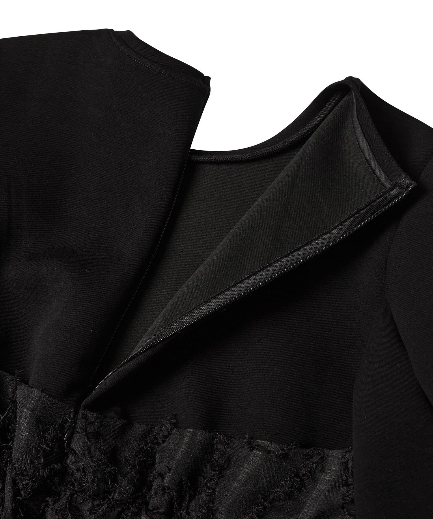 ADAM ET ROPE'「【サステナブル・オケージョン・洗える・再入荷】ジャカードビスチェコンビプルオーバー」|Tシャツ・カットソー|