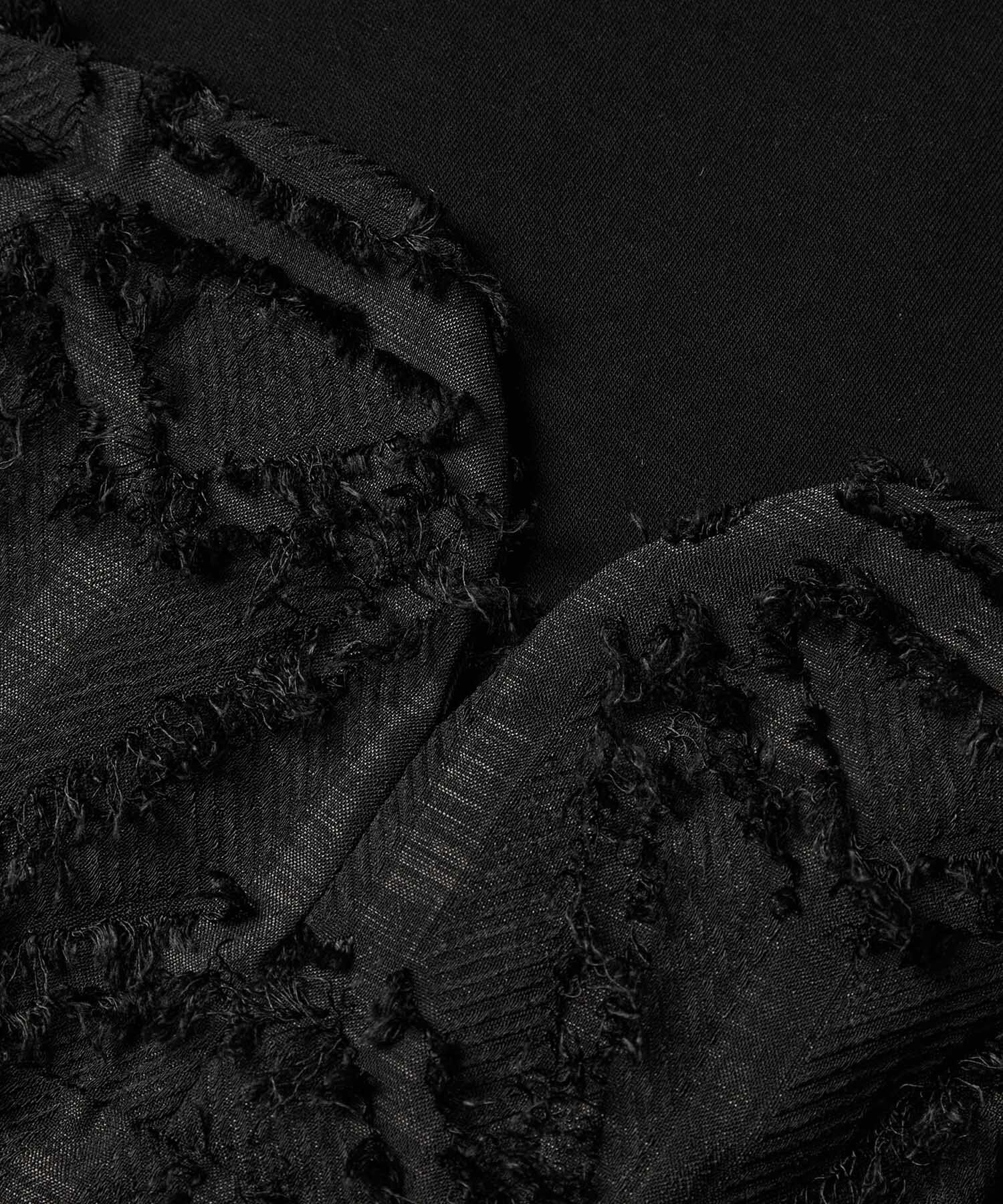 ADAM ET ROPE'「【サステナブル・オケージョン・洗える・再入荷】ジャカードビスチェコンビプルオーバー」|Tシャツ・カットソー|